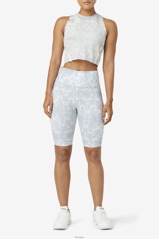 tiro alto/blanco FILA fila top corto deportivo highrise/white uplift 6L8PR21924