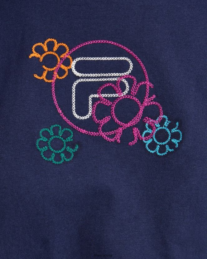 Armada FILA camiseta fila flora mujer azul marino 6L8PR22802