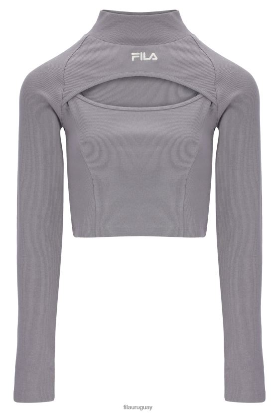FILA fila kaia top manga larga recortada 6L8PR23395