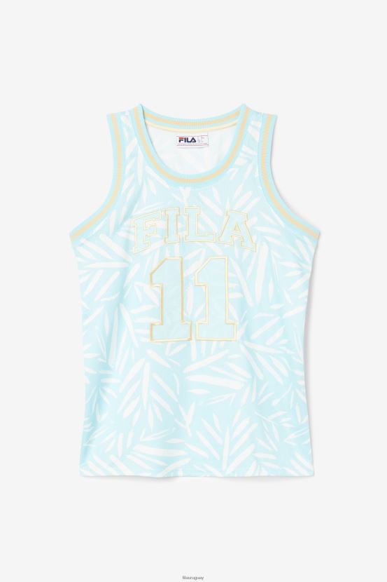 azul blanco FILA camiseta de baloncesto fila azul/blanco quincy 6L8PR21480
