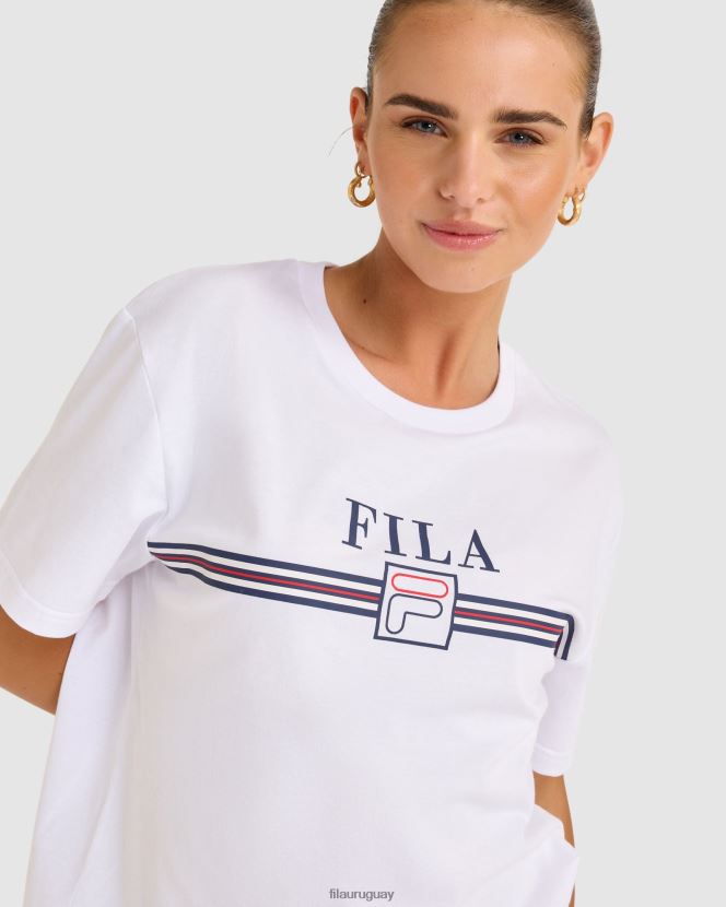 blanco FILA camiseta cathy fila blanca 6L8PR22786