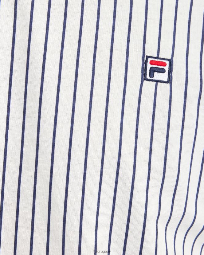 blanco FILA fila wyatt ringer hombre blancas 6L8PR22384
