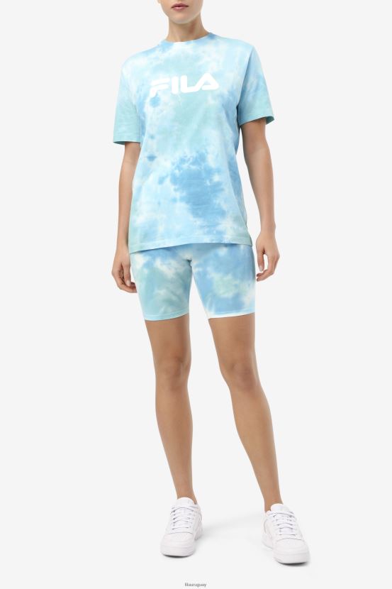 blanco/splish/todo/latigo bay FILA camiseta alivia tie dye white/splish/all/latigo bay fila 6L8PR21403