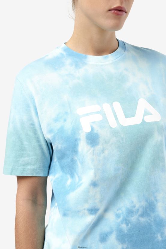 blanco/splish/todo/latigo bay FILA camiseta alivia tie dye white/splish/all/latigo bay fila 6L8PR21403