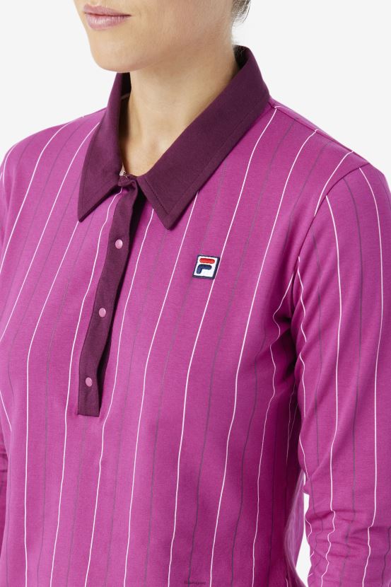 colorete/popurrí/vino de uva FILA fila rouge/potpurri/vino de uva jada polo de manga larga 6L8PR21384