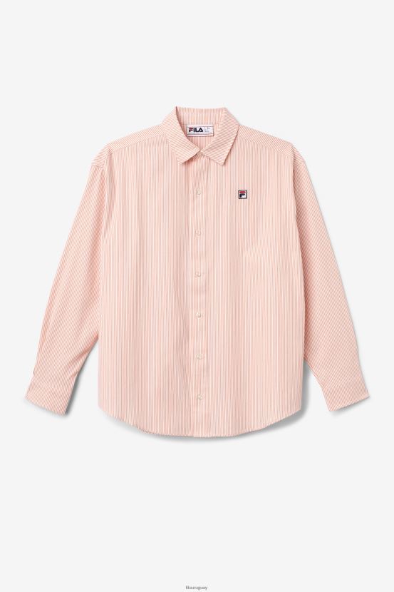 coral almendra/blanco FILA camisa de vestir coral almendra/blanca ariella fila 6L8PR21398