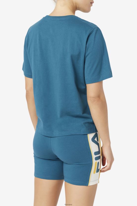 corales azules FILA camiseta fila thea azul coral 6L8PR21449