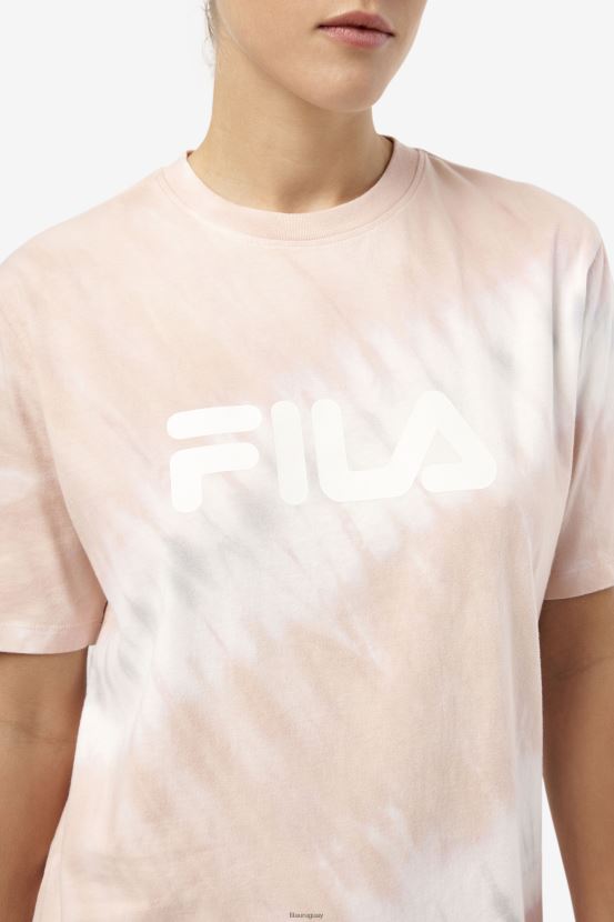 gardenia/blanco/bloque belga FILA fila gardenia/blanco/belga bloque alivia tie-dye 6L8PR21404