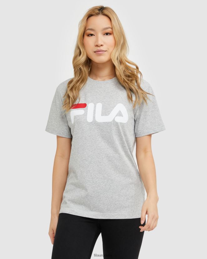 marga plateada FILA camiseta unisex clásica silver marle fila 6L8PR22435