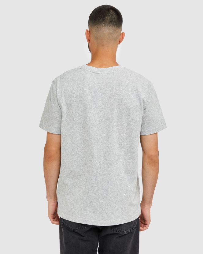 marga plateada FILA camiseta unisex clásica silver marle fila 6L8PR22435