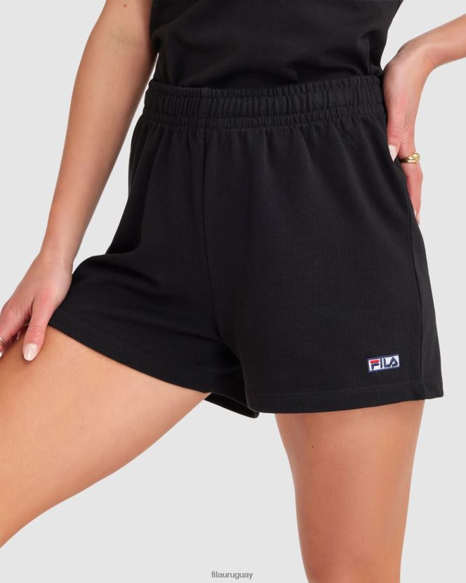 negro FILA fila imogen mujer cortas negras 6L8PR22828