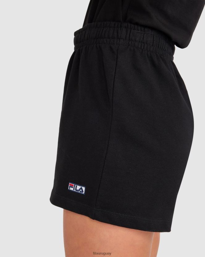 negro FILA fila imogen mujer cortas negras 6L8PR22828