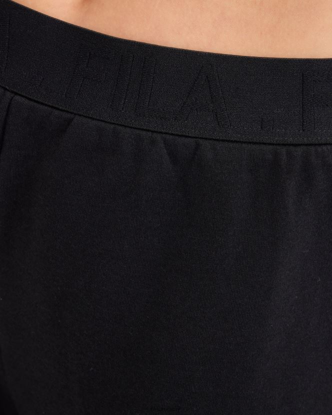 negro FILA fila spencer mujer cortas negras 6L8PR22816