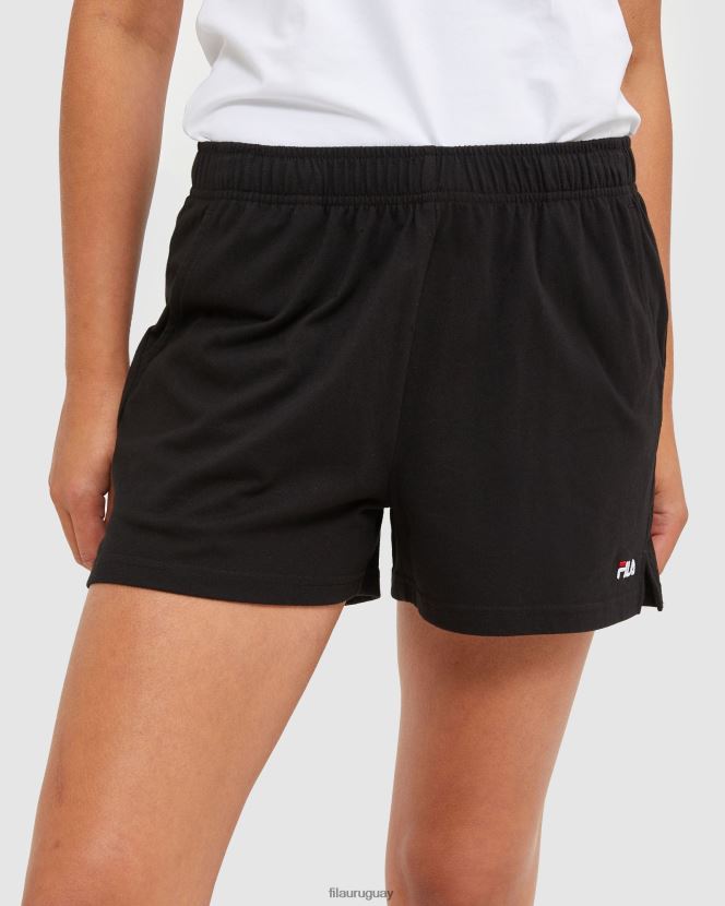 negro FILA pantalones cortos fila classic mujer negro 6L8PR22871