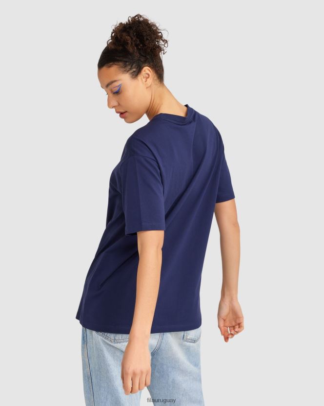 nueva marina FILA camiseta fila new azul marino cinzia mujer 6L8PR22836