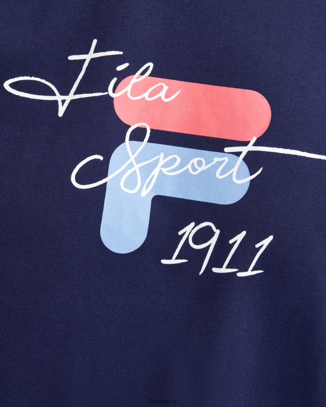 nueva marina FILA camiseta fila new azul marino cinzia mujer 6L8PR22836
