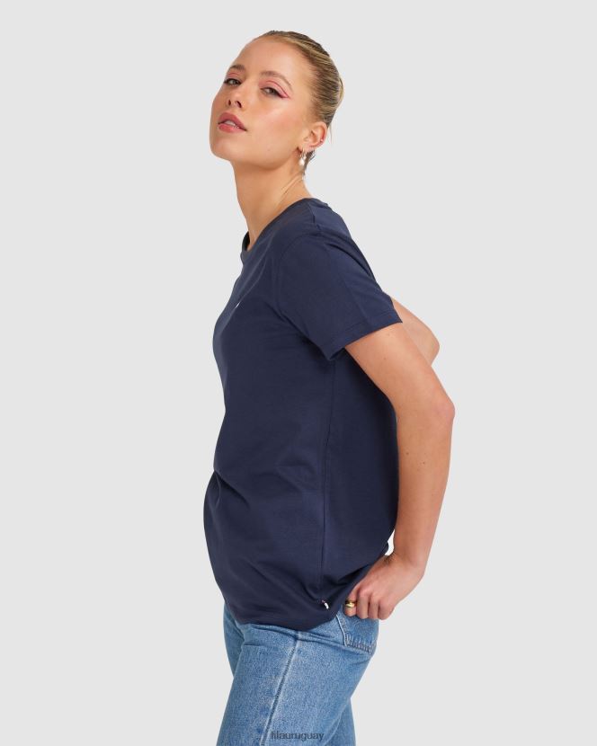 nueva marina FILA camiseta fila new azul marino imogen mujer 6L8PR22842