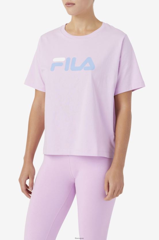 orquídea/azul/blanco FILA camiseta thea orquídea/azul/blanco fila 6L8PR21452