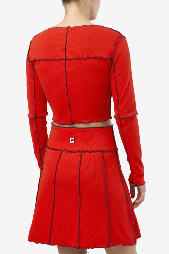 rojo FILA camiseta fila brooklynn roja 6L8PR21396
