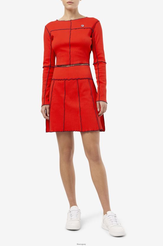 rojo FILA camiseta fila brooklynn roja 6L8PR21396