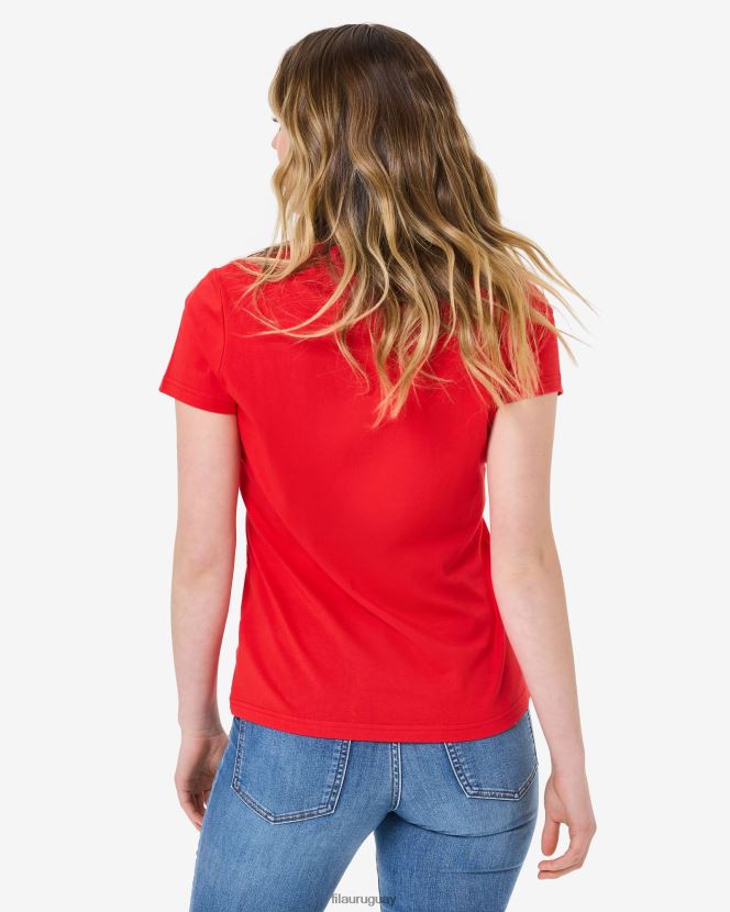 rojo FILA camiseta volara badge 2.0 fila roja 6L8PR22945