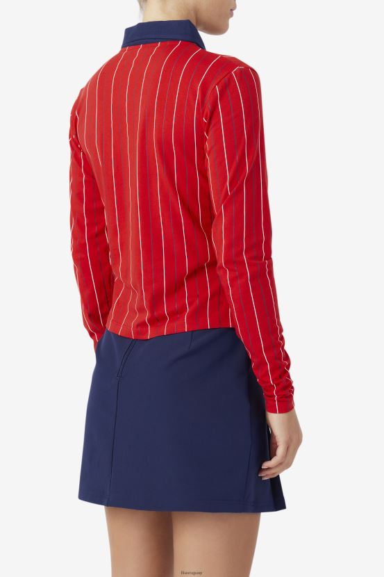 rojo FILA polo manga larga fila jada rojo 6L8PR21386