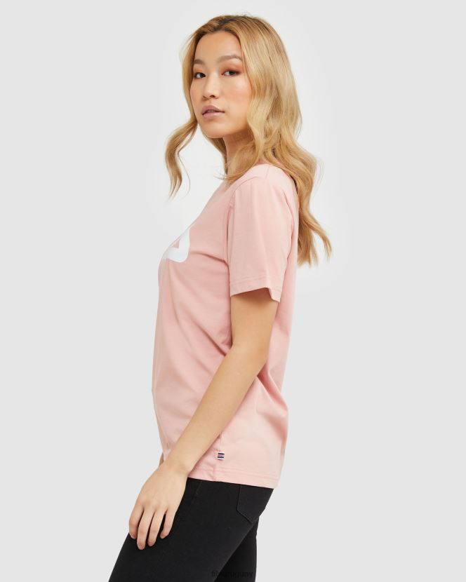 rosa suave FILA camiseta fila classic unisex mellow rose 6L8PR22443
