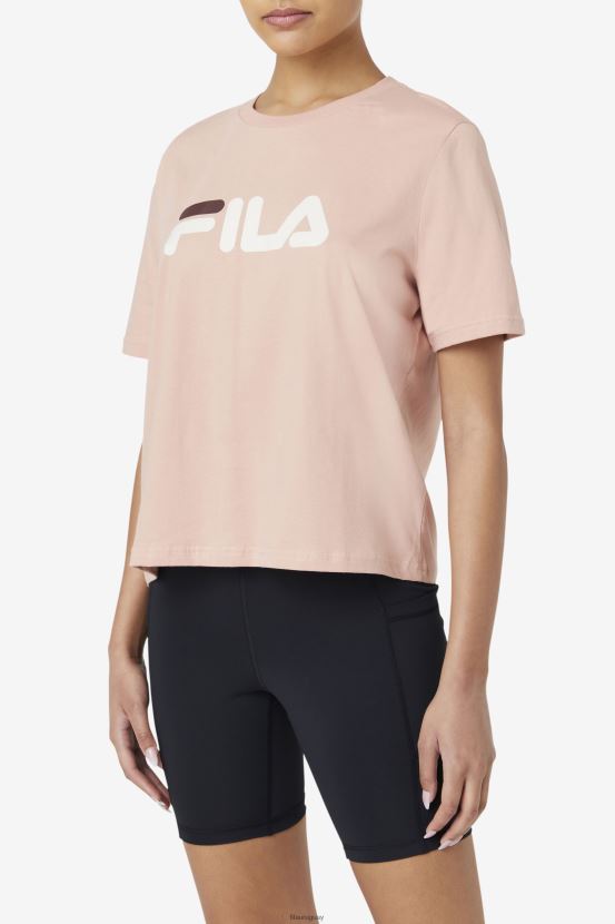 rosa/tórtola/caoba FILA fila miss eagle tee rosa/tortuga/caoba 6L8PR21411