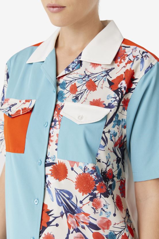 tofu FILA camisa tofu fila delanie camp 6L8PR21431