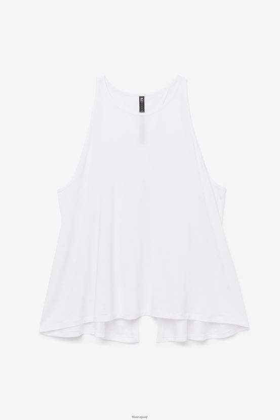 blanco FILA Camiseta sin mangas fila fi-lux blanca con espalda abierta 6L8PR21911