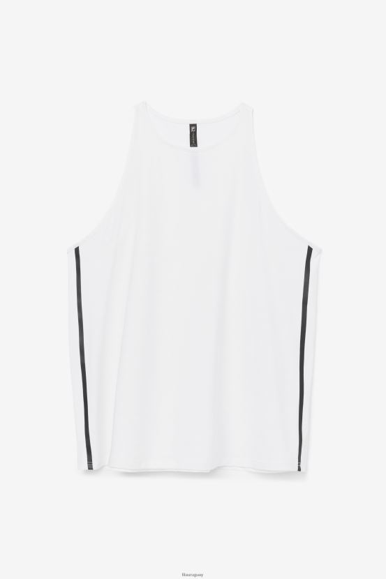 blanco/blanco jaspeado/negro FILA Camiseta sin mangas suelta fila fi-lux blanco/blanco jaspeado/negro 6L8PR21935