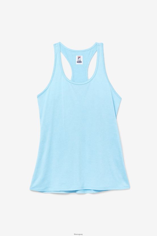 brezo de pescado azul FILA Camiseta sin mangas fila bluefish heather pickleball 6L8PR22020