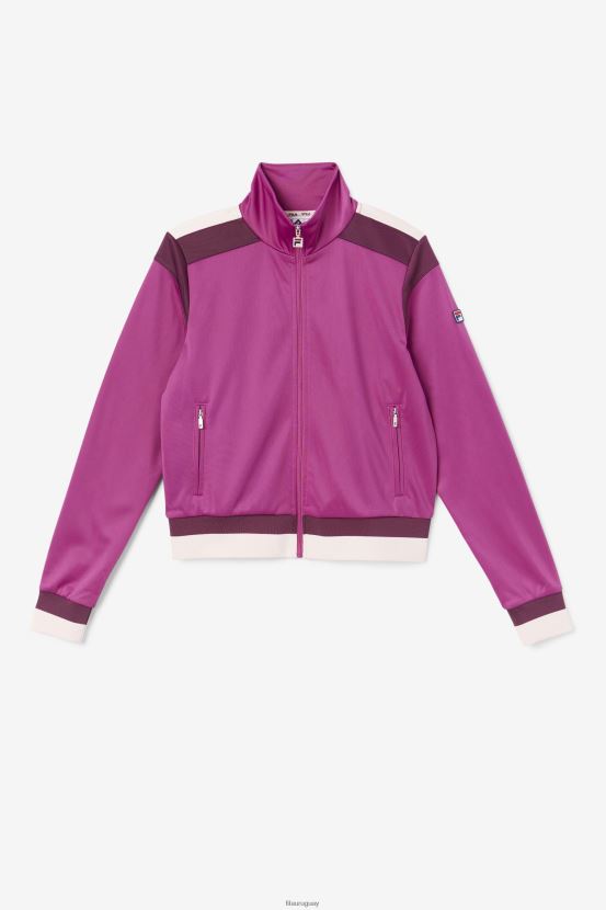 colorete/vino de uva/popurrí FILA chaqueta deportiva fila color rojo/vino de uva/popurrí 6L8PR21761