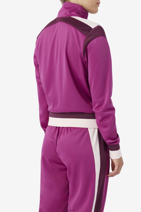 colorete/vino de uva/popurrí FILA chaqueta deportiva fila color rojo/vino de uva/popurrí 6L8PR21761