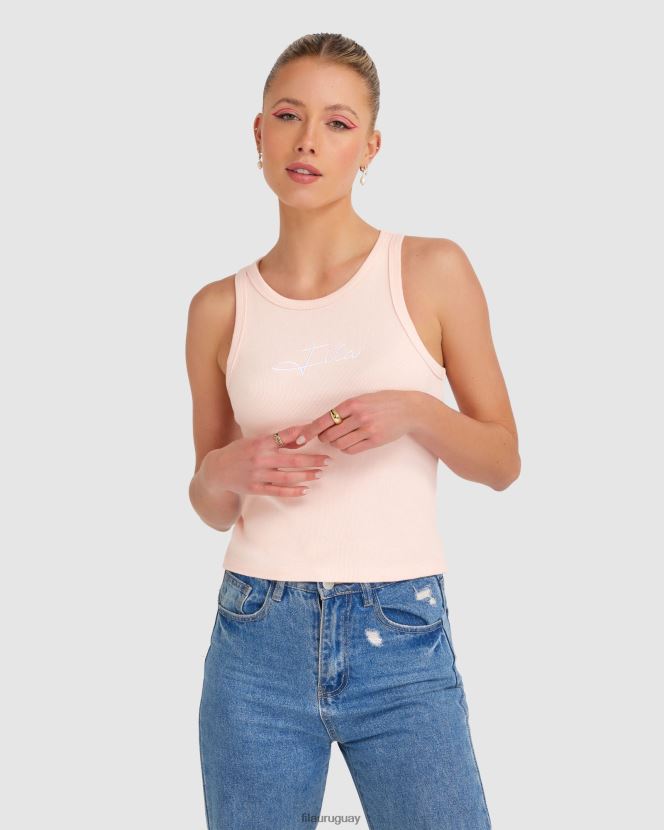cuento de hadas FILA camiseta sin mangas cinzia rib para mujer fila fairytale 6L8PR22840