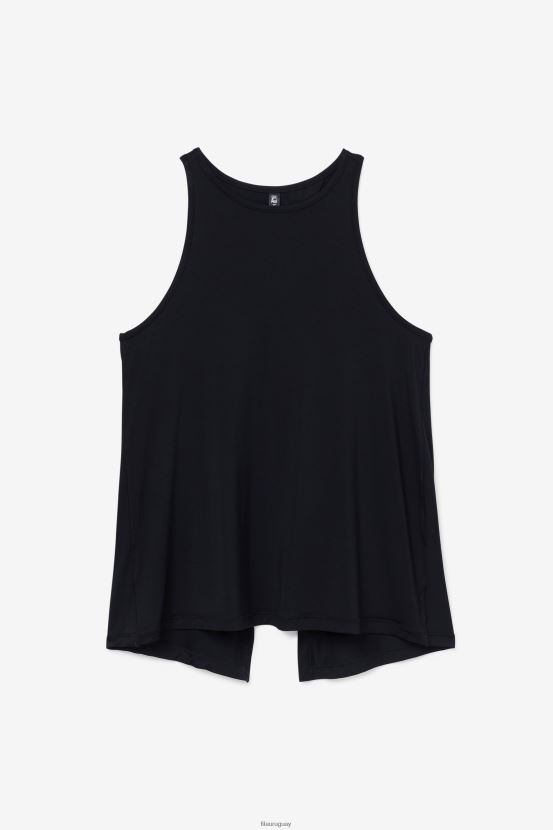 negro FILA camiseta sin mangas fi-lux negra con espalda abierta fila 6L8PR21862