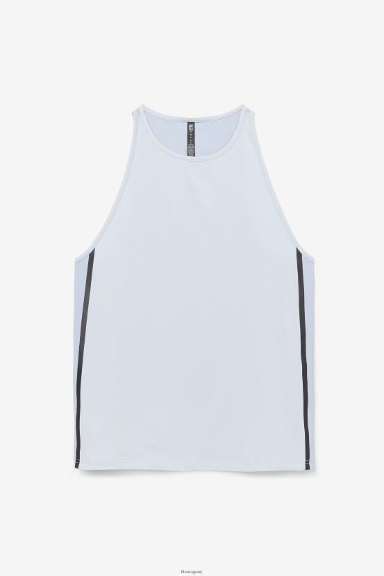 niebla azul/negro FILA fila camiseta sin mangas suelta azul niebla/negra fi-lux 6L8PR21936