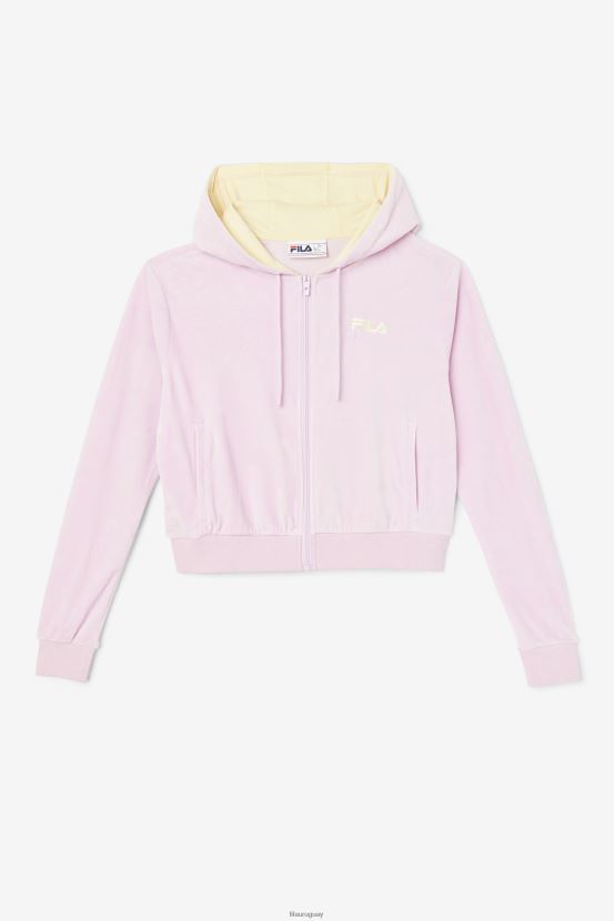 orquídea FILA chaqueta fila zura velour orquídea 6L8PR21764