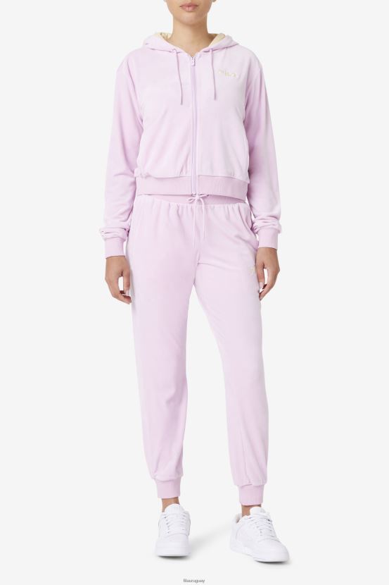 orquídea FILA chaqueta fila zura velour orquídea 6L8PR21764