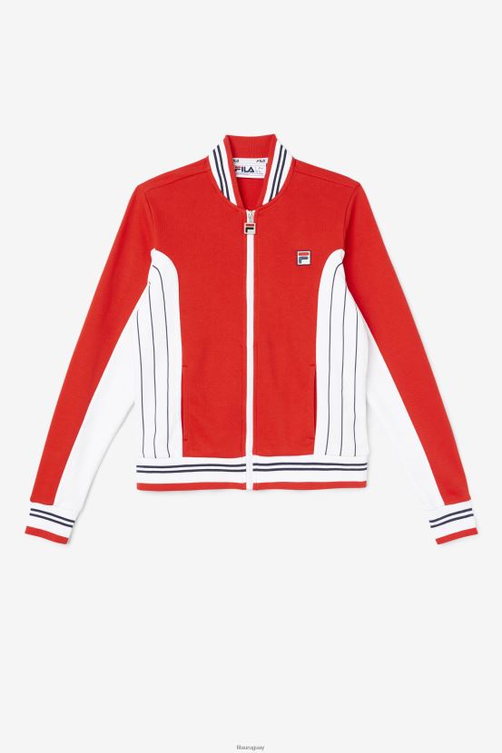 rojo/blanco/azul marino FILA fila chaqueta settanta ii rojo/blanco/azul marino 6L8PR21780