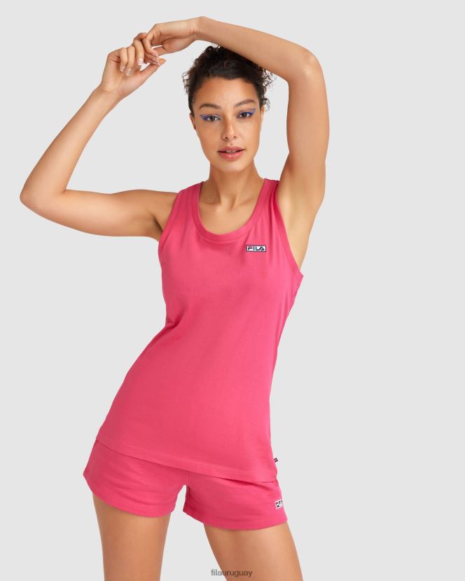 rosa mexicano FILA camiseta sin mangas fila imogen rosa mexicana para mujer 6L8PR22823