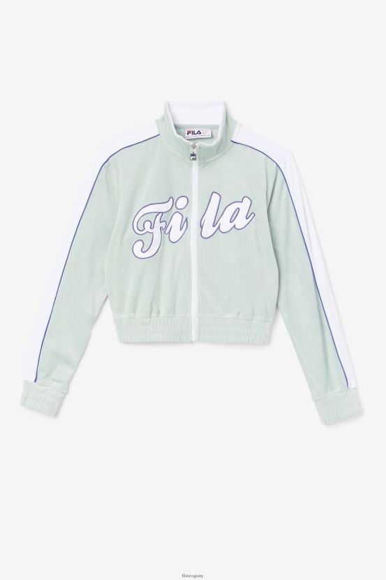 éter/blanco/azul FILA chaqueta de terciopelo fila valery éter/blanco/azul 6L8PR21767