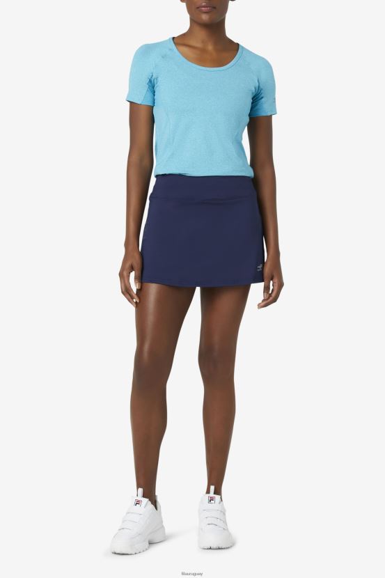 Armada FILA Falda pantalón con volantes pickleball azul marino fila 6L8PR22039