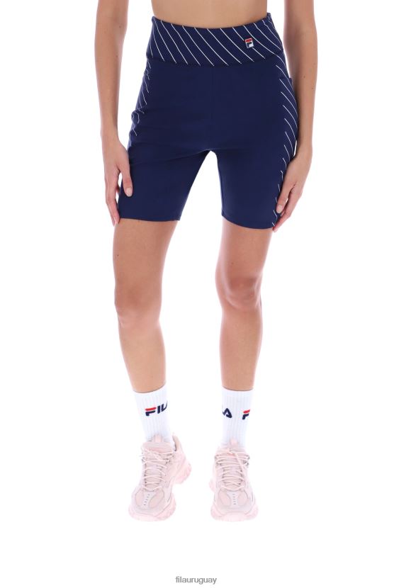 FILA pantalones cortos de ciclismo fila clara con raya diplomática 6L8PR23424