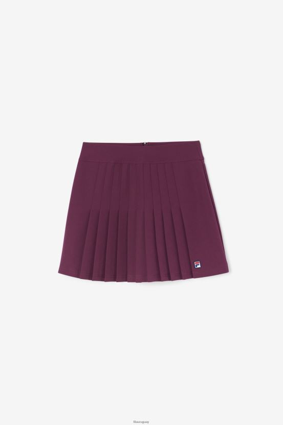Vino de uva FILA falda plisada fila amy vino uva 6L8PR21749