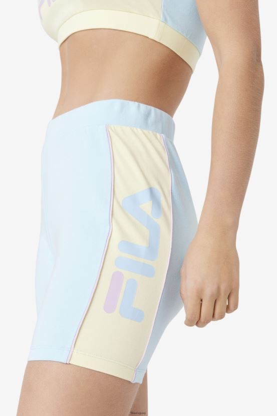 azul FILA pantalón corto ciclista fila davina azul 6L8PR21647