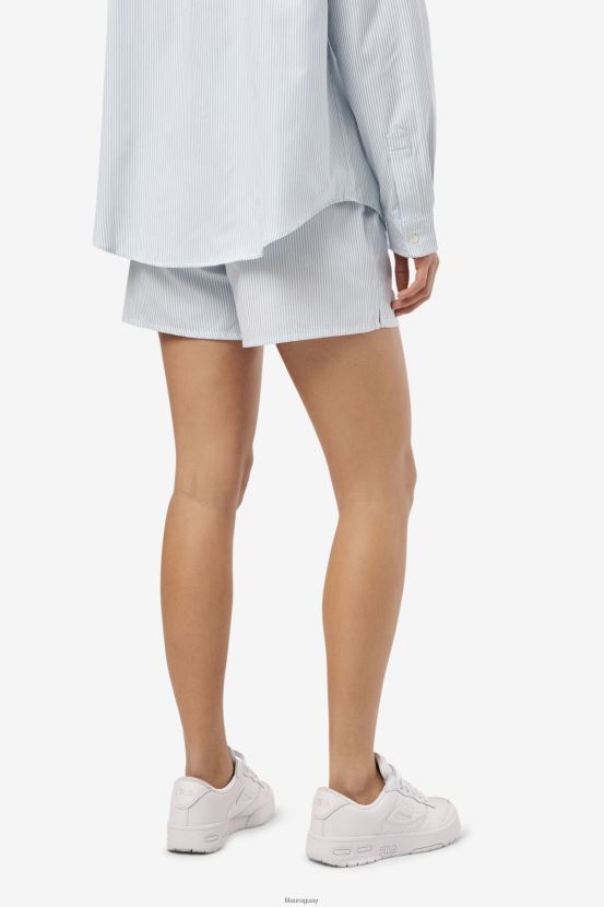 azul blanco FILA fila ariella short azul/blanco 6L8PR21693