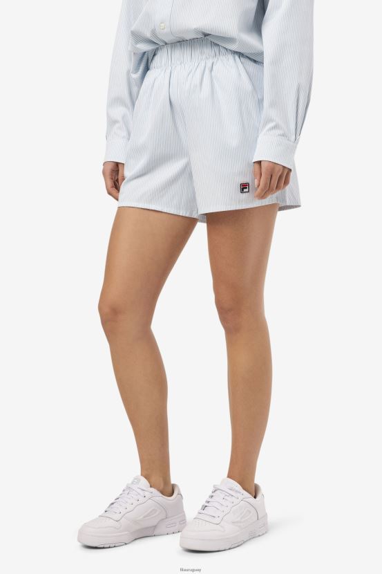 azul blanco FILA fila ariella short azul/blanco 6L8PR21693
