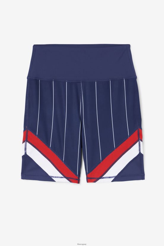 azul marino/rojo/blanco FILA pantalón corto ciclista yareli azul marino/rojo/blanco fila 6L8PR21577