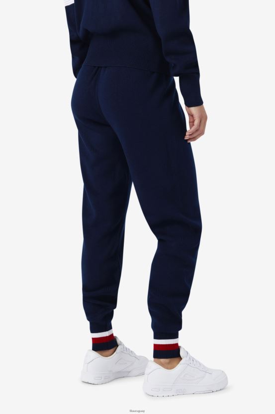 azul marino/rojo/blanco FILA pantalón de punto frankie fila azul marino/rojo/blanco 6L8PR21562